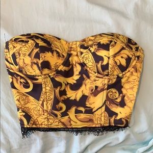 Fashion nova zip up top